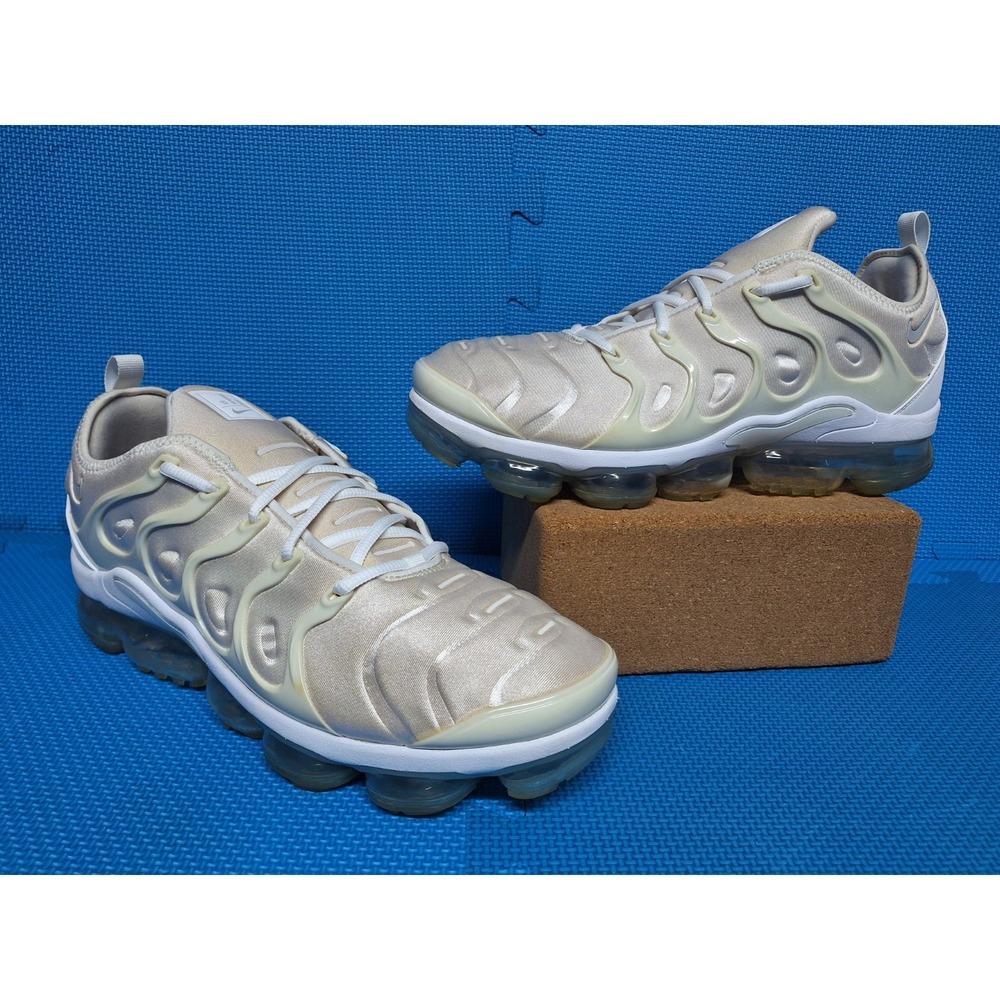 Nike Air Vapormax Pure Platinum Plus White Sneakers US Size 14 Men's 924453-100
